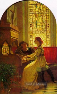  maler - Harmonie viktorianisch Maler Frank Bernard Dicksee